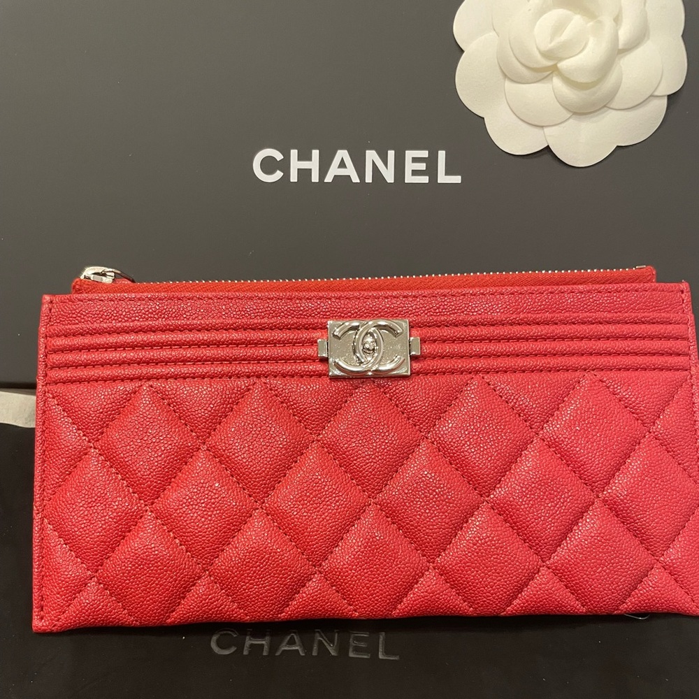 Chanel Boy Pouch Wallet